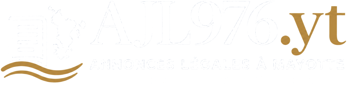 AJL976.yt — Annonces légales à Mayotte
