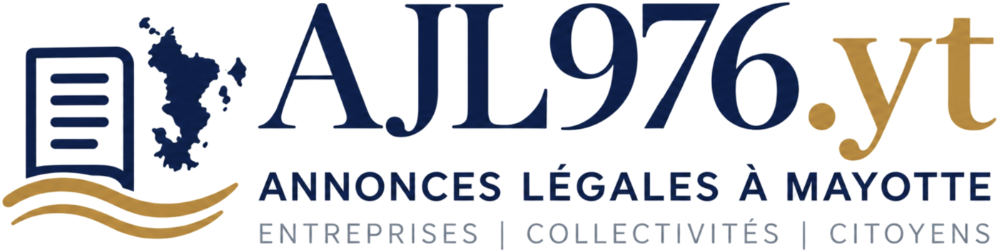 AJL976.yt — Annonces légales à Mayotte